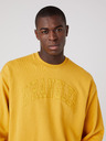 Wrangler Gelbes Wrangler-Sweatshirt für Herren