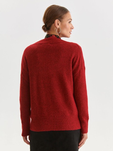 TOP SECRET Roter Damenpullover TOP SECRET