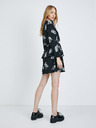 ONLY Schwarz gemustertes Kleid ONLY Tenna