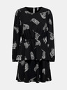 ONLY Schwarz gemustertes Kleid ONLY Tenna