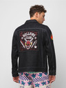 Vans Schwarze Unisex-Jeansjacke VANS Hellfire Club