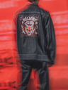 Vans Schwarze Unisex-Jeansjacke VANS Hellfire Club