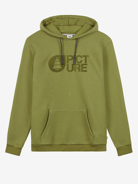 Picture Hellgrüner Picture Flock Kapuzenpullover für Herren