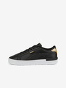 Puma Schwarze Damen Ledersneakers Puma Jada Distressed