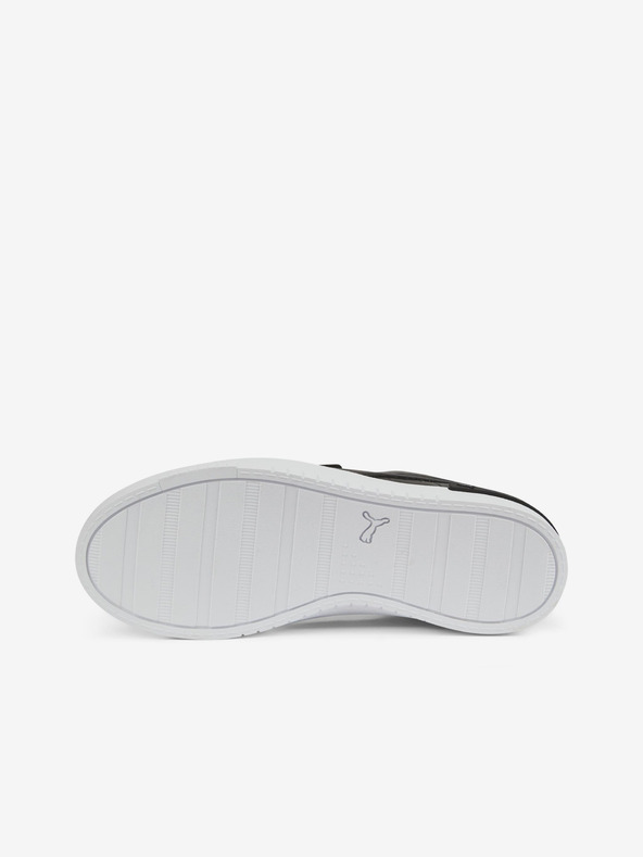 Puma Schwarze Damen Ledersneakers Puma Jada Distressed