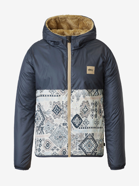 Picture Braune und blaue Damen-Wendekapuzen-Winterjacke Picture Posy
