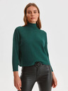TOP SECRET Dunkelgrüner Damenpullover TOP SECRET