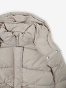 Tom Tailor Hellgraue Steppwinterjacke für Mädchen mit abnehmbarer Kapuze Tom Tailor