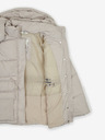 Tom Tailor Hellgraue Steppwinterjacke für Mädchen mit abnehmbarer Kapuze Tom Tailor