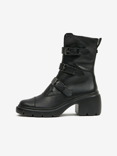 Högl Schwarze Damen Lederstiefeletten Högl Biker