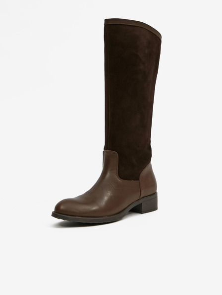 Ojju Dunkelbraune Wildlederstiefel OJJU