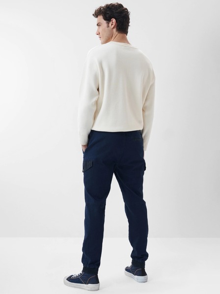 Salsa Jeans Dunkelblaue Herrenhose mit Taschen Salsa Jeans