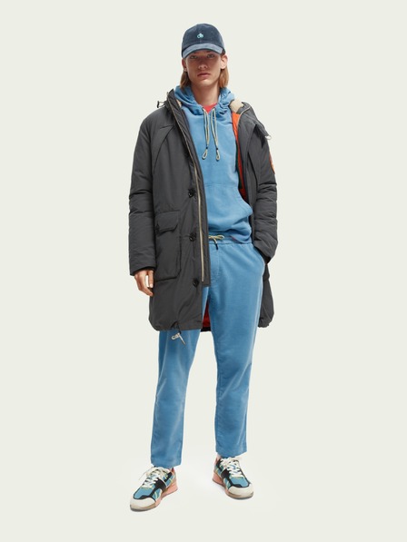 Scotch & Soda Grauer Herren-Winterparka von Scotch & Soda