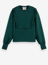 Scotch & Soda Dunkelgrünes Damen-Sweatshirt Scotch & Soda