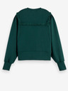 Scotch & Soda Dunkelgrünes Damen-Sweatshirt Scotch & Soda
