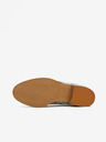 Ojju Weiße Damen Chelsea Boots aus Leder mit Schlangenmuster OJJU