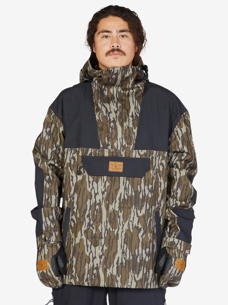 DC Khaki Herren Winter gemusterter Anorak DC