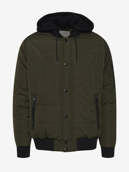 Blend Khaki Herren Steppwinterjacke mit Kapuze Blend