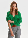TOP SECRET Grüne Strickjacke TOP SECRET