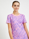 Versace Jeans Couture Versace Jeans Couture hellviolett gemustertes Etuikleid