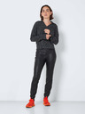 Noisy May Schwarze Lederhose mit schmaler Passform Noisy May Elly