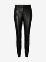 Noisy May Schwarze Lederhose mit schmaler Passform Noisy May Elly