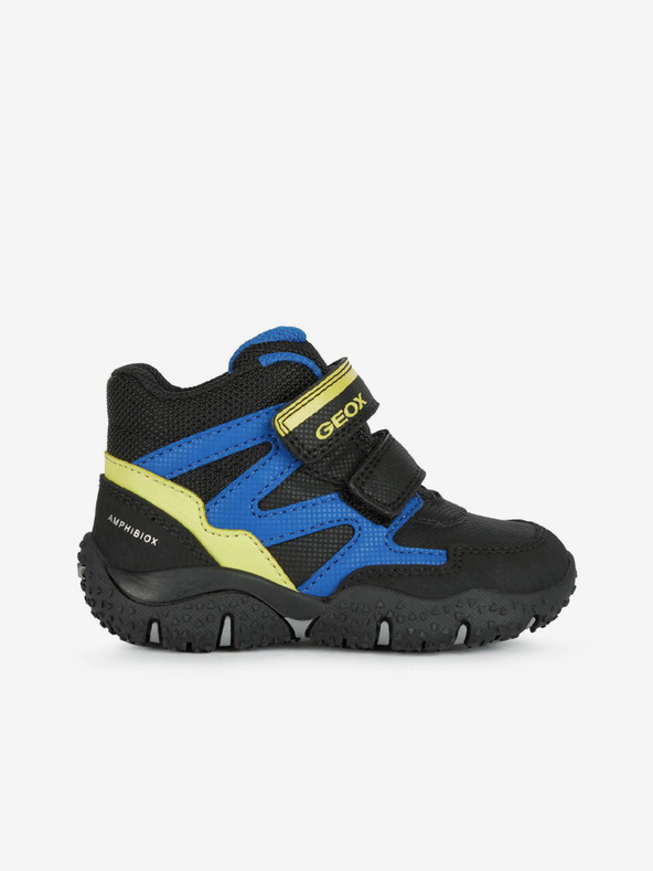 Geox Blau-schwarze isolierte Jungen-Stiefeletten Geox Baltic