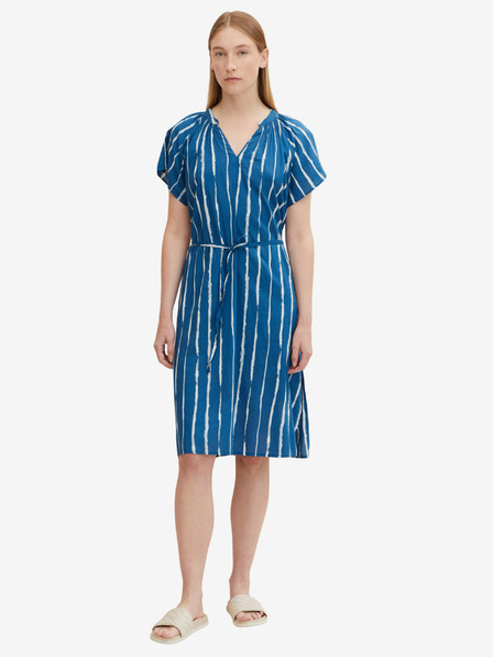 Tom Tailor Blau gestreiftes Kleid Tom Tailor