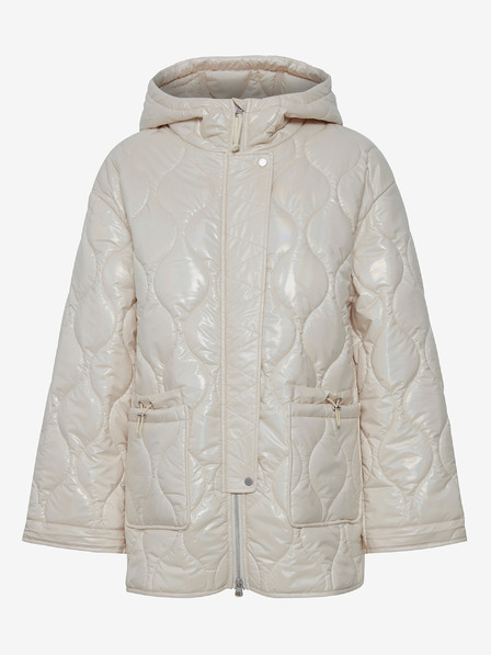 ICHI Cremefarbene Damenjacke ICHI