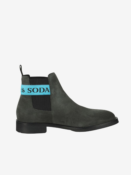Scotch & Soda Graue Scotch & Soda Picaro Herren-Stiefeletten