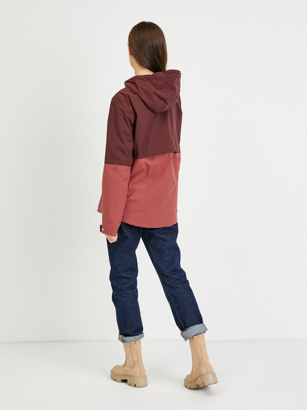 Wrangler Wrangler Burgunderfarbene Winterjacke mit Kapuze für Damen