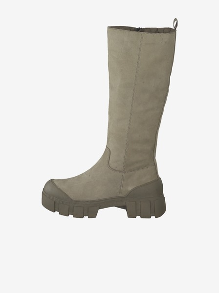 Caprice Beige Damen Caprice Lederstiefeletten