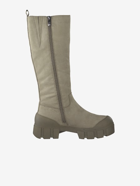 Caprice Beige Damen Caprice Lederstiefeletten