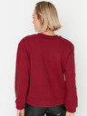 Trendyol Burgunderfarbenes Damen-Weihnachts-Sweatshirt Trendyol