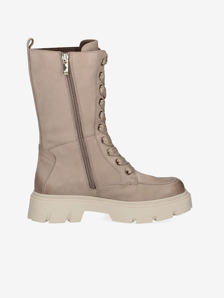 Caprice Beige Damen Caprice isolierte Lederstiefel