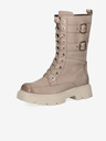 Caprice Beige Damen Caprice isolierte Lederstiefel