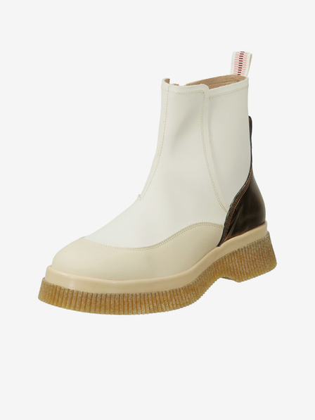 Scotch & Soda Cremefarbene Damen-Stiefeletten Scotch & Soda Sandi