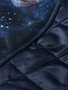 Scotch & Soda Dunkelblaue gemusterte Herrenjacke Scotch & Soda