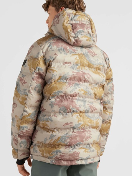O'Neill Beige Herren O'Neill Mountain Gesteppte Winterjacke
