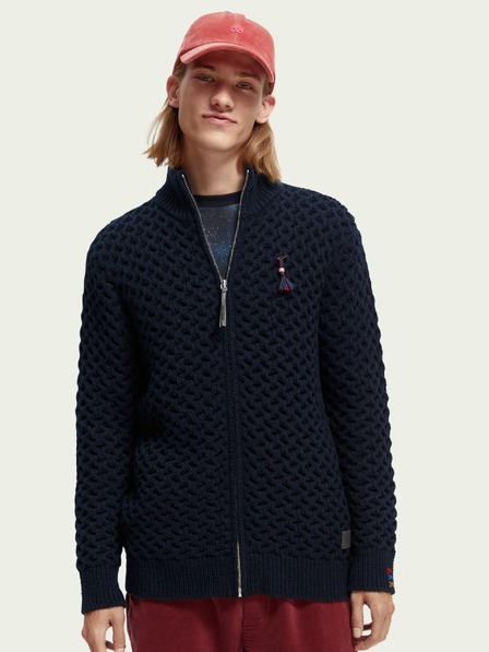 Scotch & Soda Dunkelblauer Herrenpullover Scotch & Soda