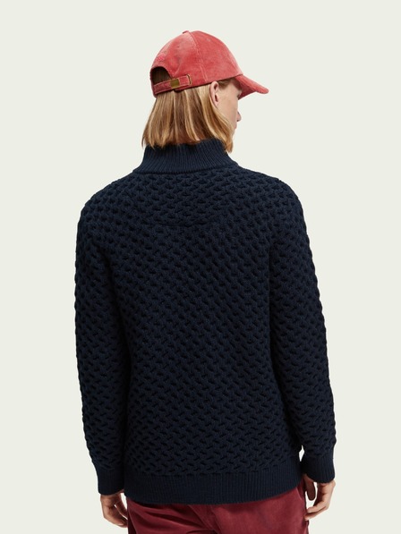 Scotch & Soda Dunkelblauer Herrenpullover Scotch & Soda