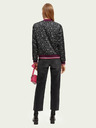Scotch & Soda Lila gemusterte Damen-Wendejacke Scotch & Soda