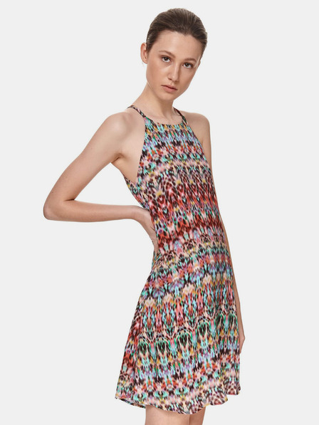 TOP SECRET Rot gemustertes Kleid TOP SECRET