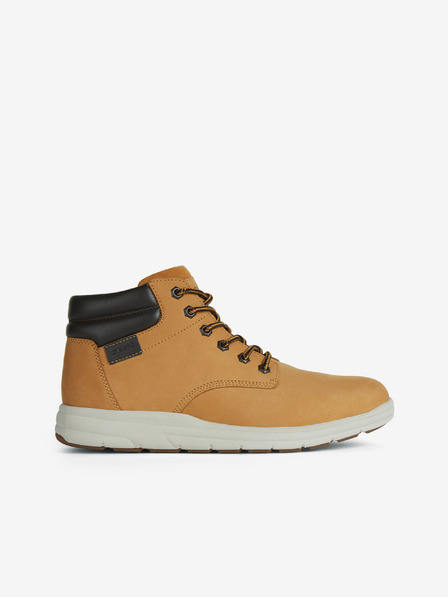 Geox Hellbraune Geox Hallson Herrenstiefel aus Leder