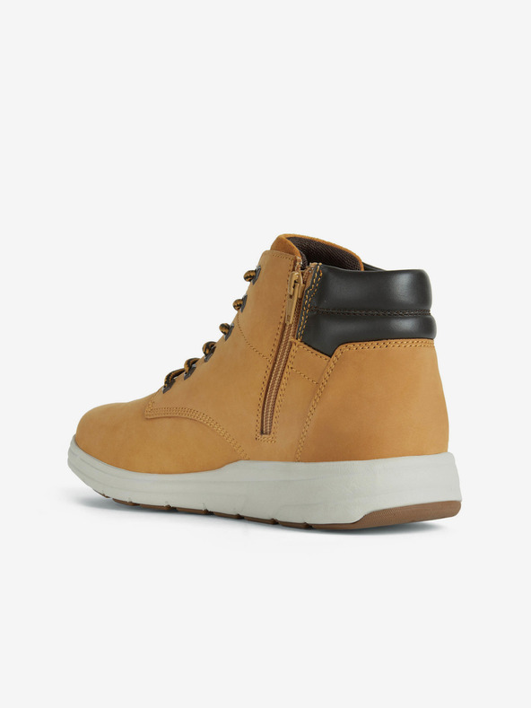 Geox Hellbraune Geox Hallson Herrenstiefel aus Leder