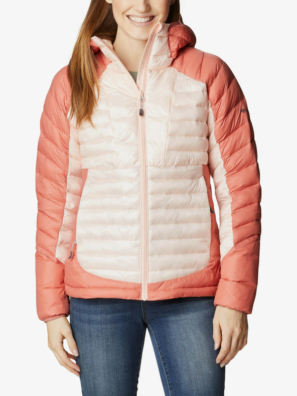 Columbia Apricot Damen Stepp-Winterjacke mit Kapuze Columbia Labyrinth Loop