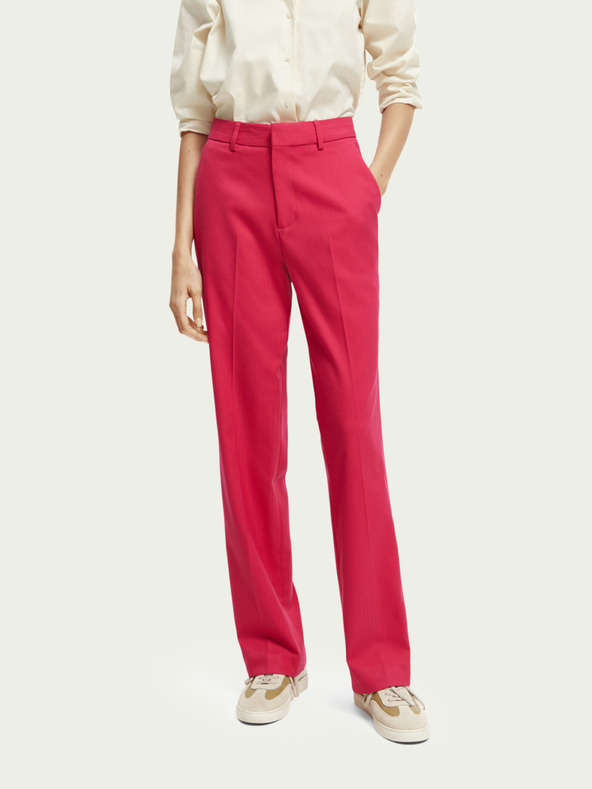 Scotch & Soda Dunkelrosa Damenhosen Scotch & Soda