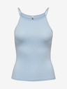 Jacqueline de Yong Hellblaues geripptes Tank-Top JDY Fransiska