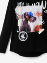 Desigual Schwarzer Kapuzenpullover für Jungen Desigual Diego