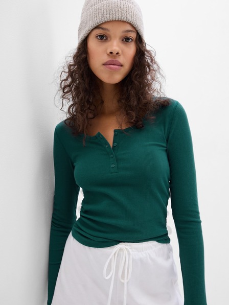 GAP Jersey-T-Shirt mit langen Ärmeln GAP
